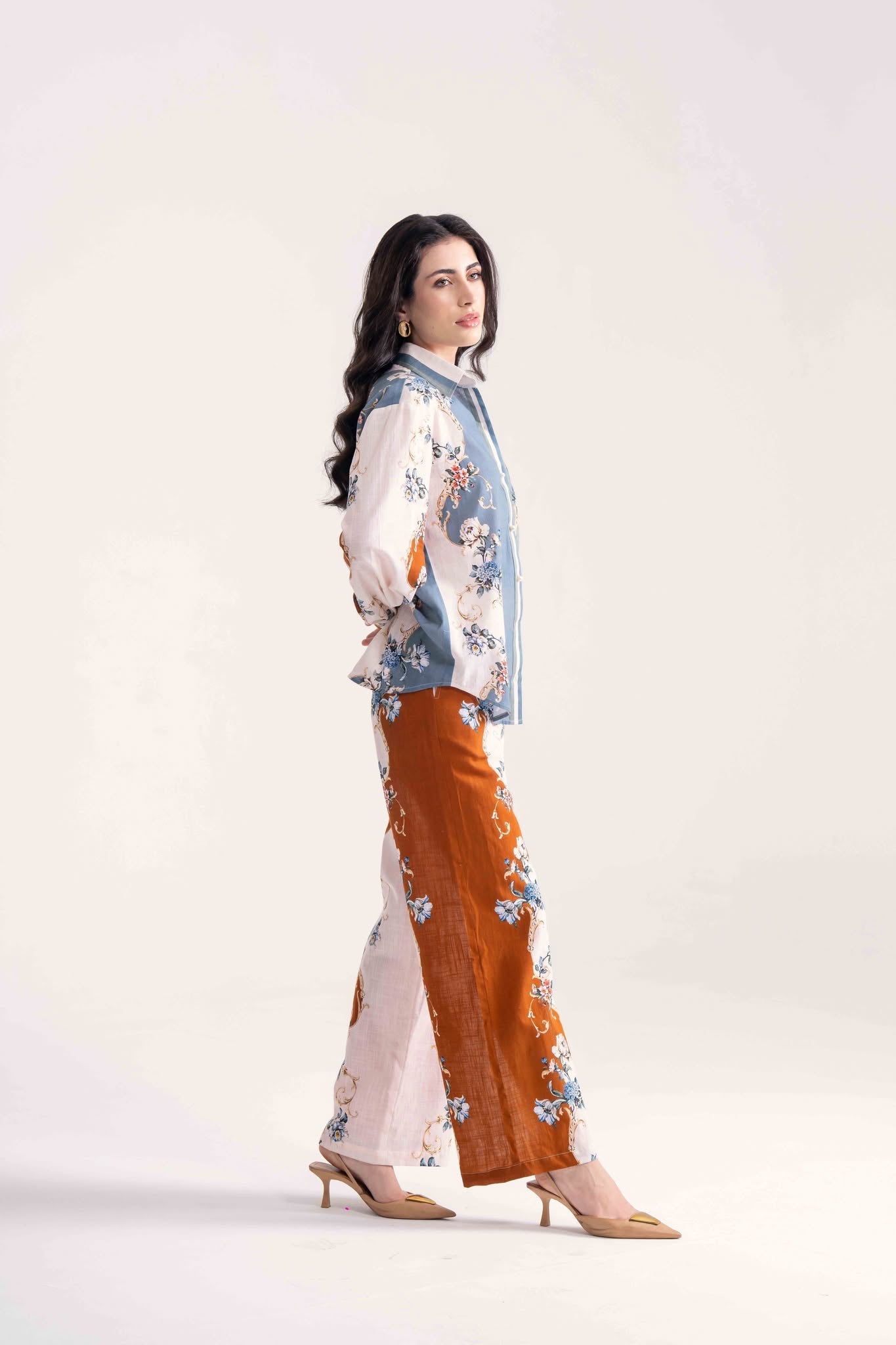 TRI BLOOM CORDSET Label By Mohita