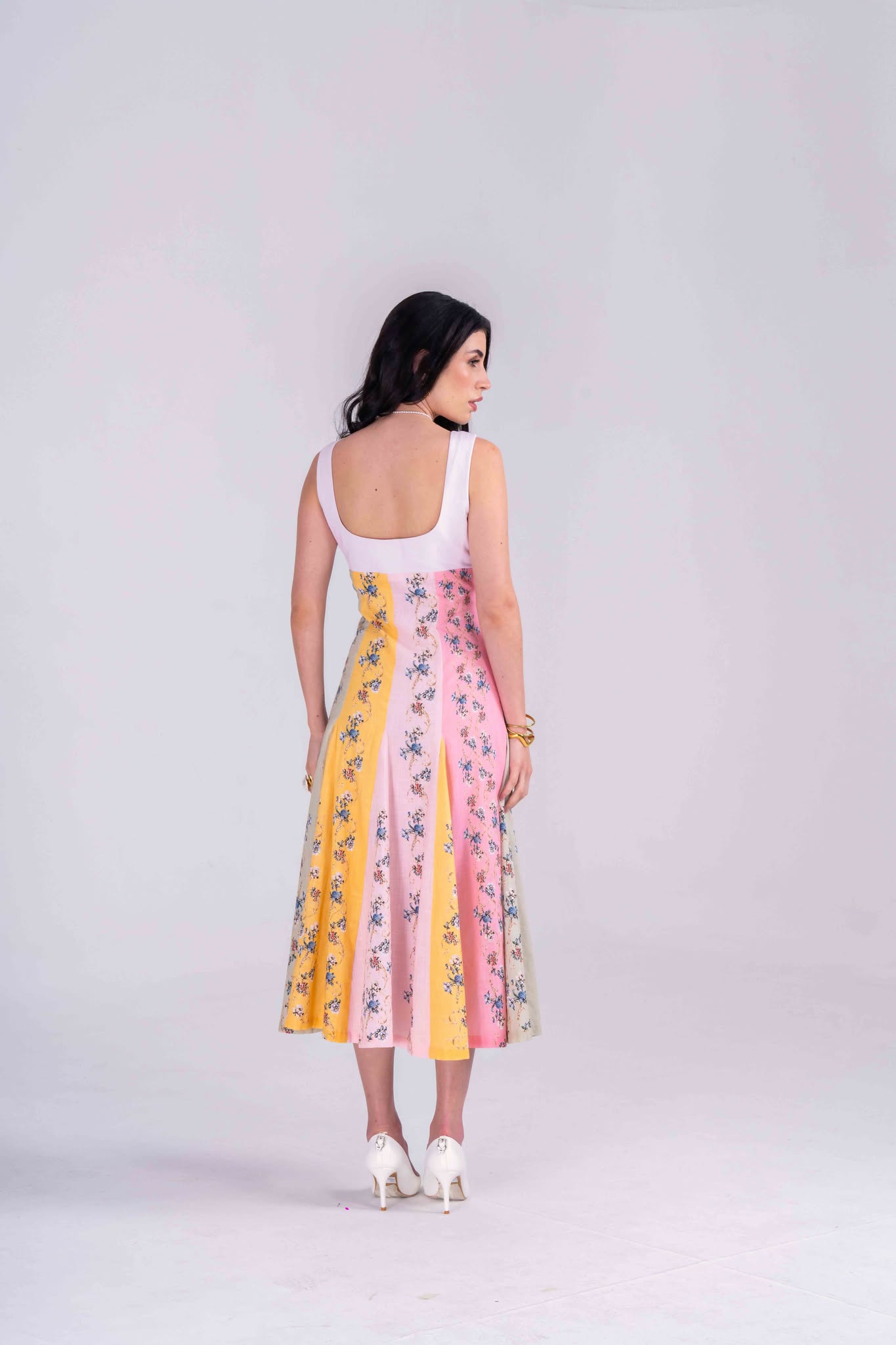 SUNLIT PANEL DRESS Label By Mohita