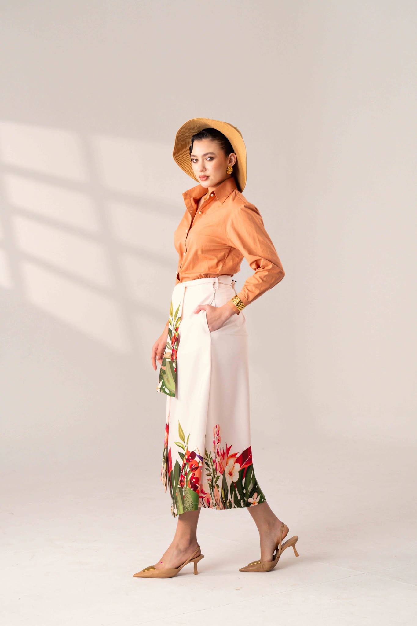 STORIES IN BLLOM SKIRT Label By Mohita