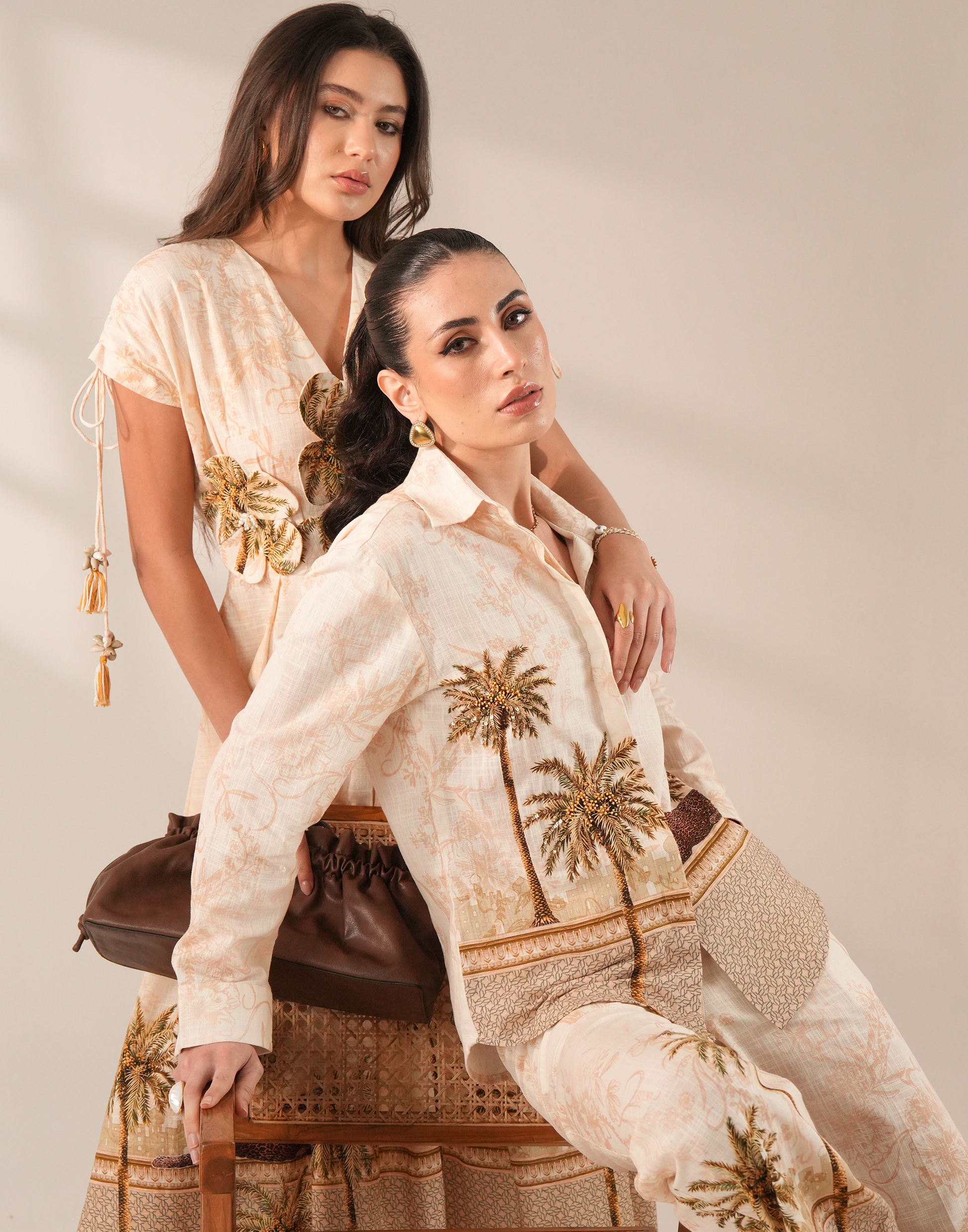 CHEETAH RESORT CORDSET Label By Mohita