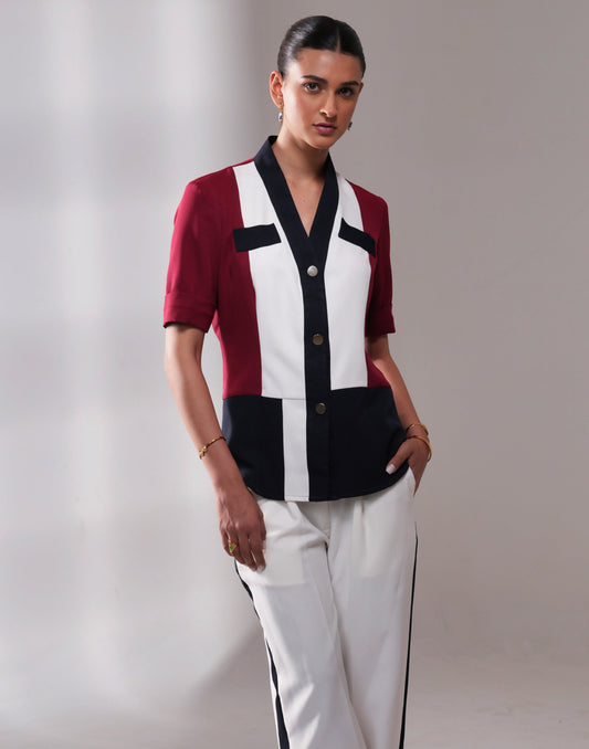 TRICOLOR POWER CORDSET Label By Mohita
