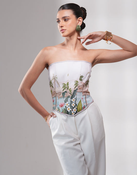 LOTUS BLOOM CORSET Label By Mohita