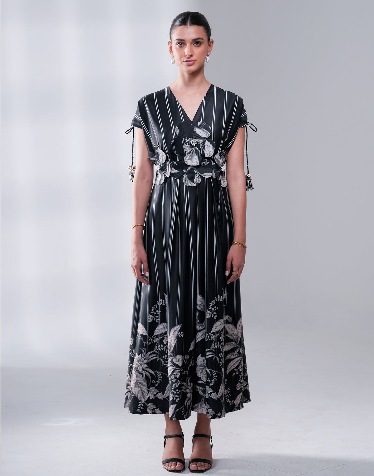 NOIR NOMAD 3D DRESS Label By Mohita