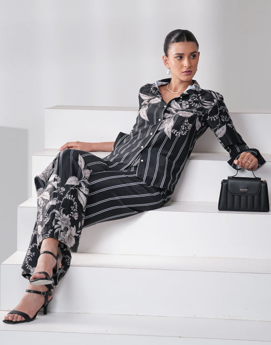 NOIR NOMAD CORDSET Label By Mohita