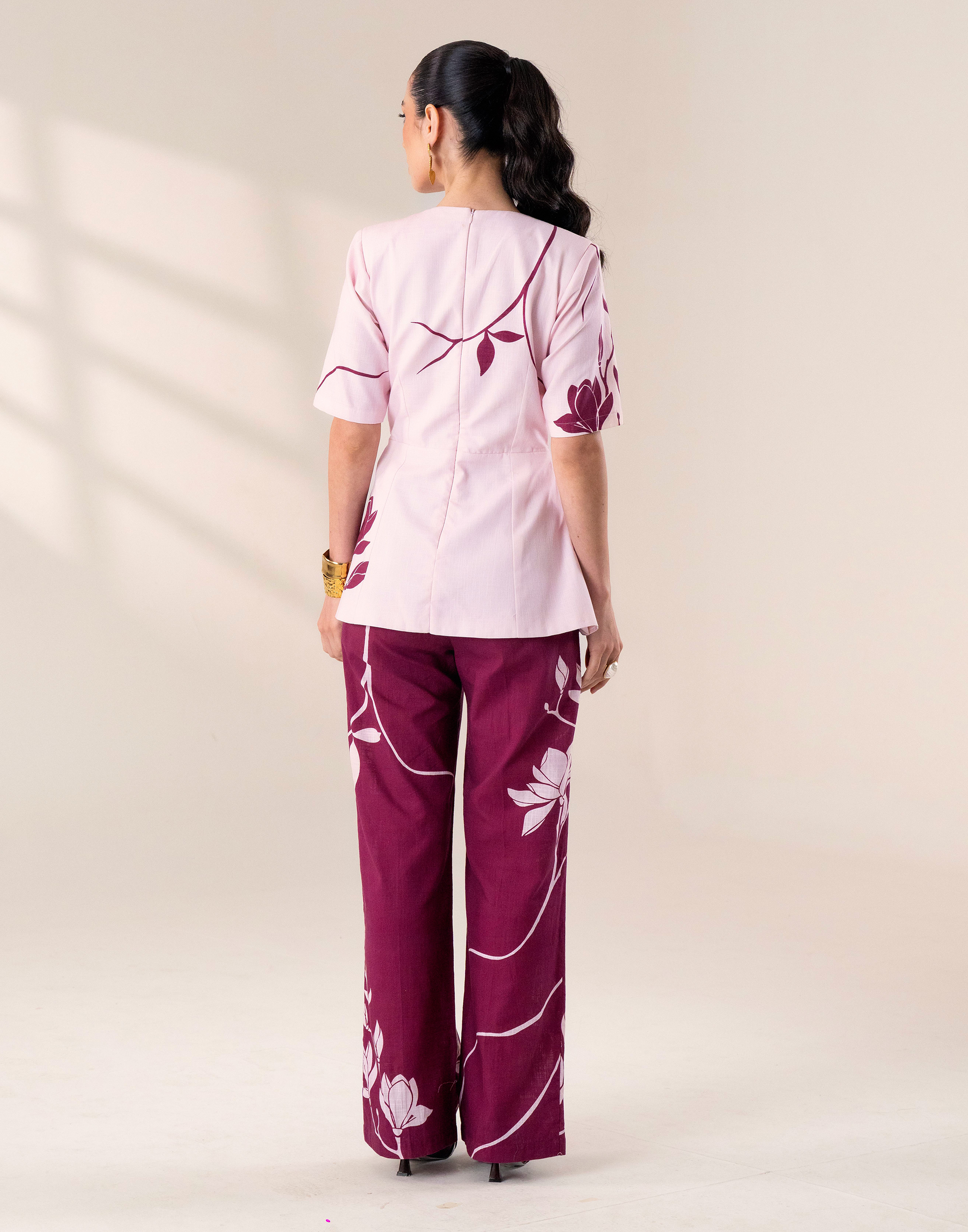 BLUSH PINK CO-ORD SET Label By Mohita