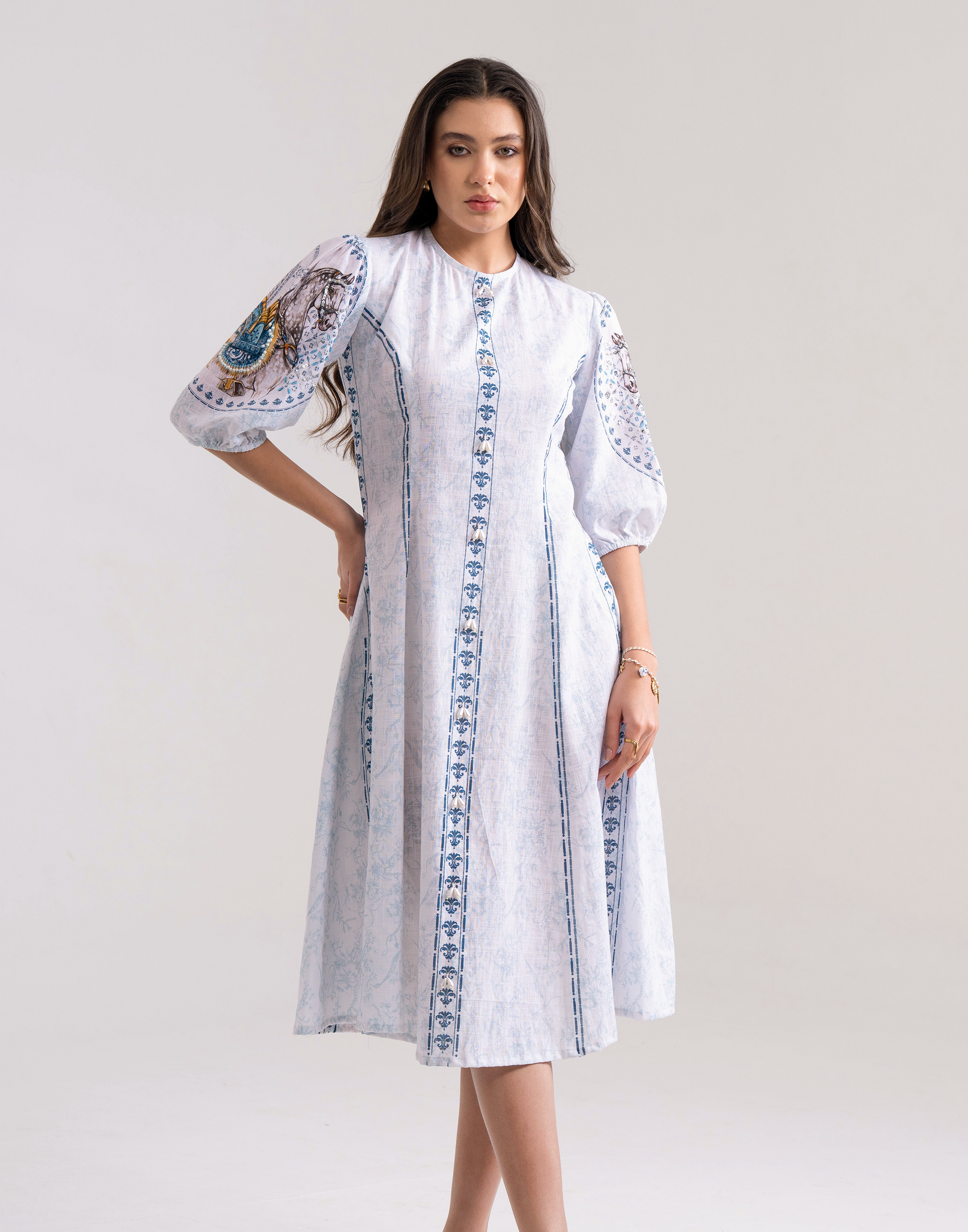 IVORY CAVALIER DRESS Label By Mohita