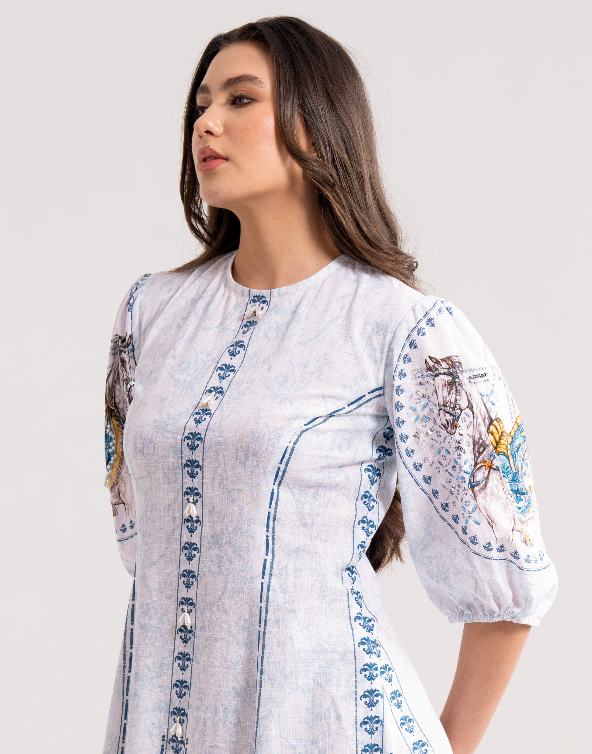 IVORY CAVALIER DRESS Label By Mohita