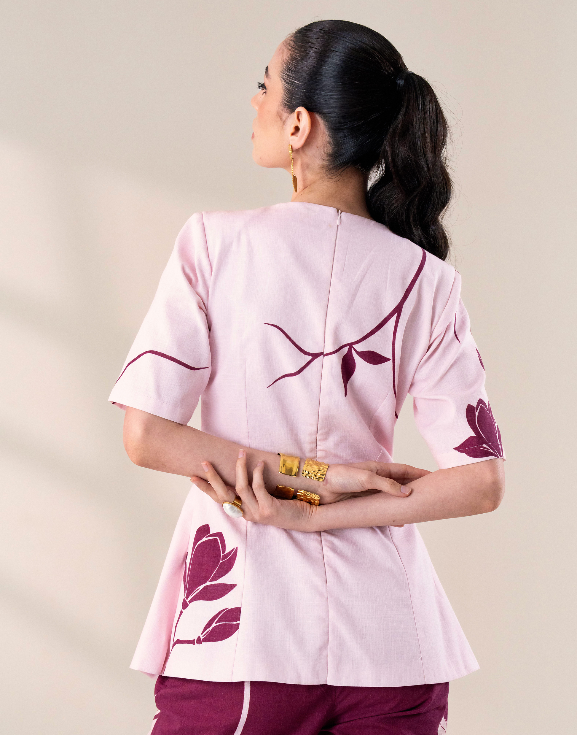 BLUSH PINK CO-ORD SET Label By Mohita