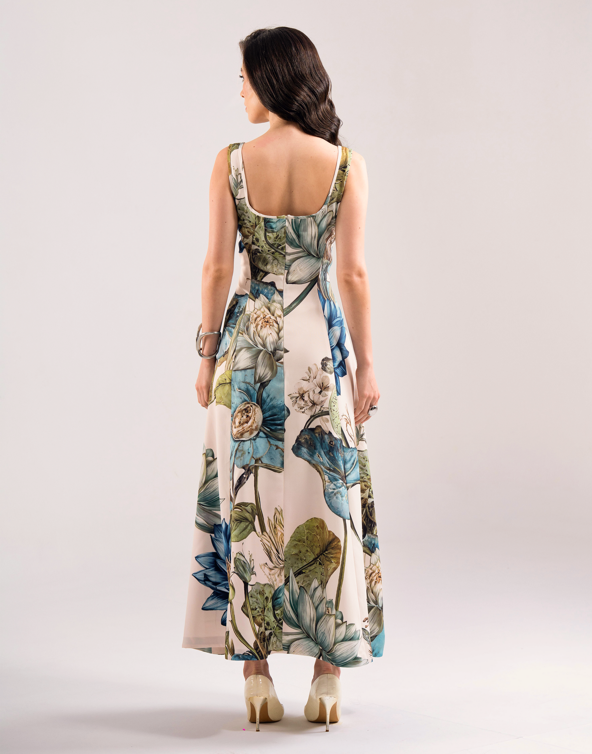 AZURE BOTANICA DRESS Label By Mohita
