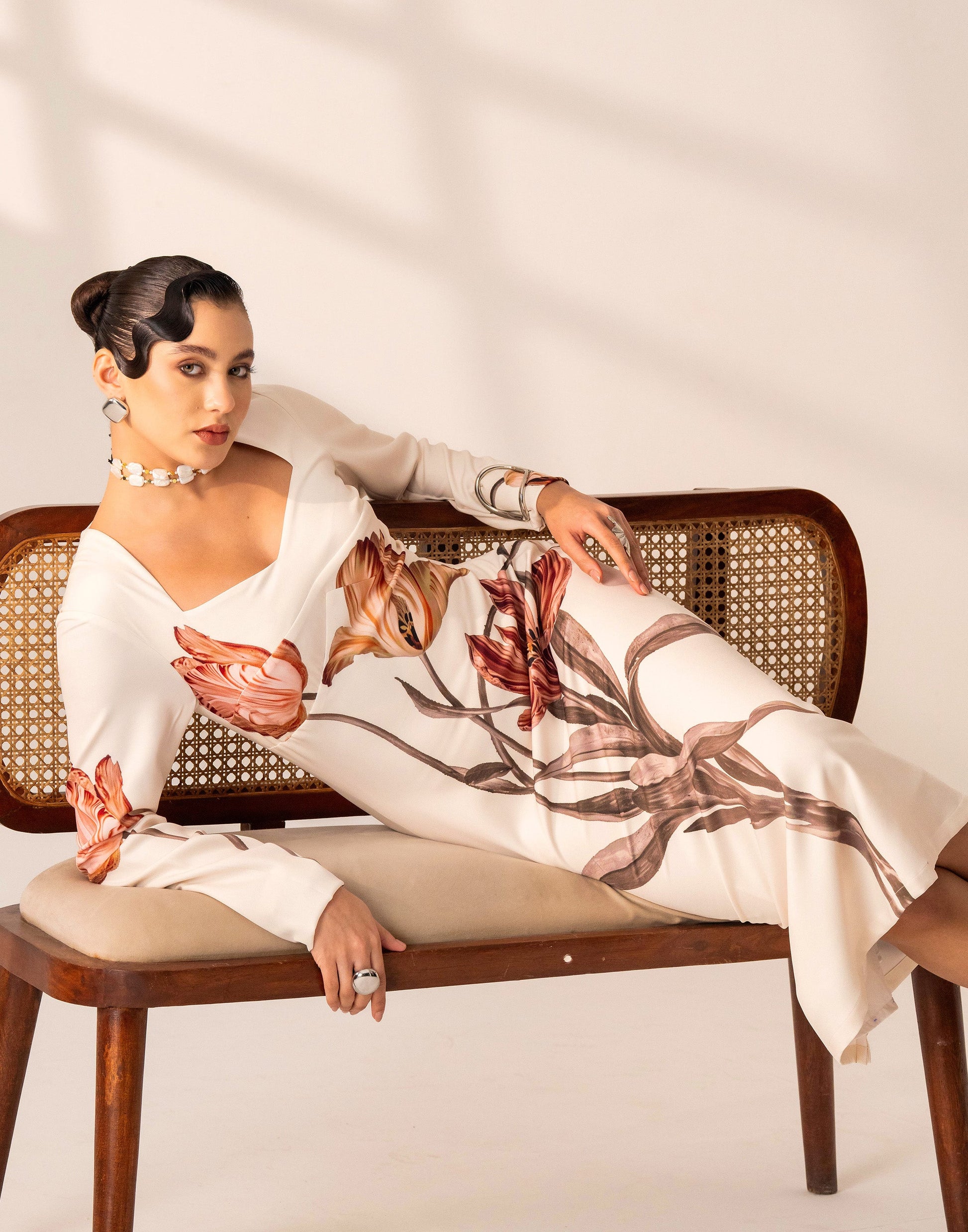 IVORY MUSE DRESS Label By Mohita