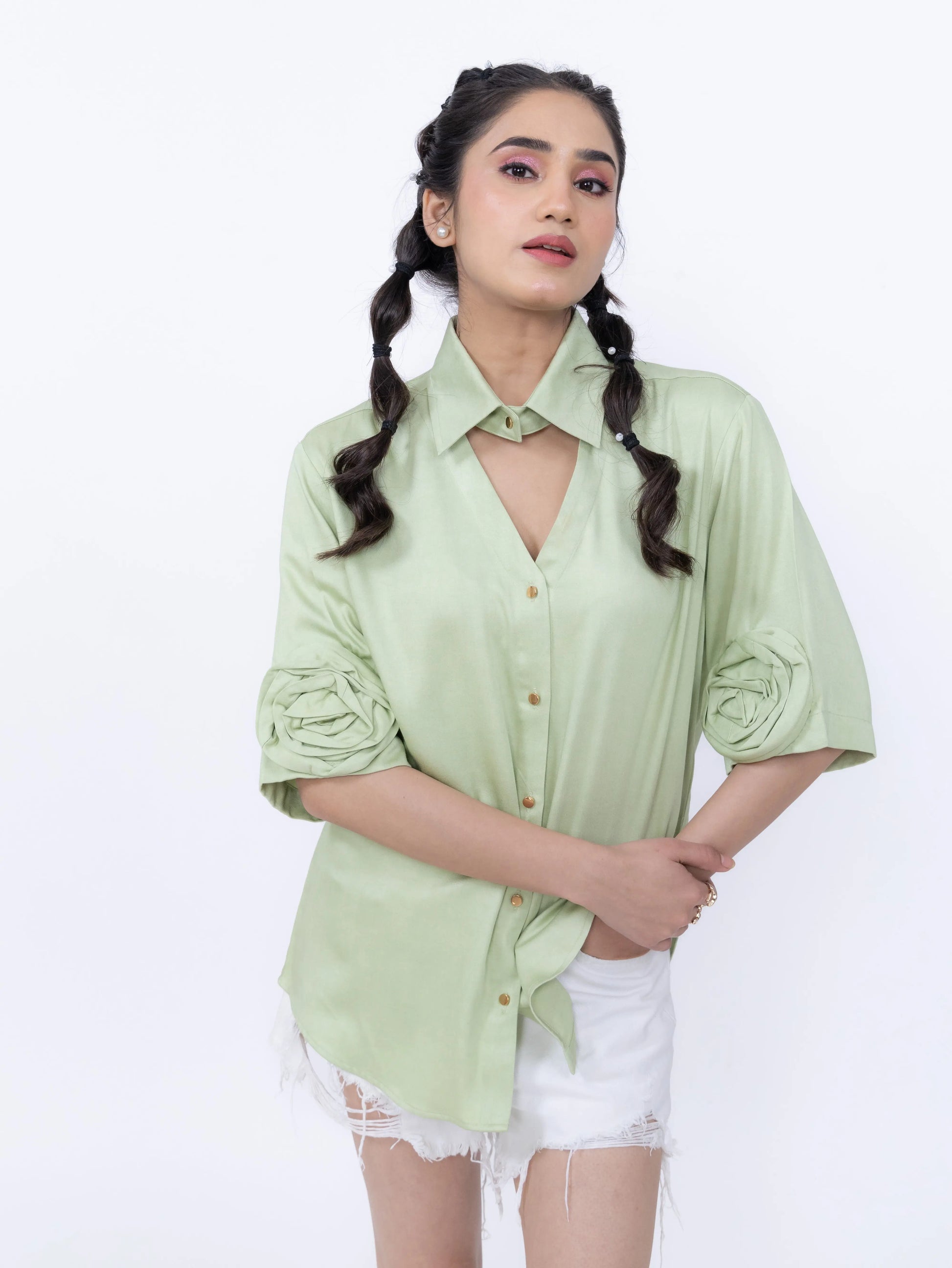 BLOOM ESSENCE  SHIRT Label By Mohita