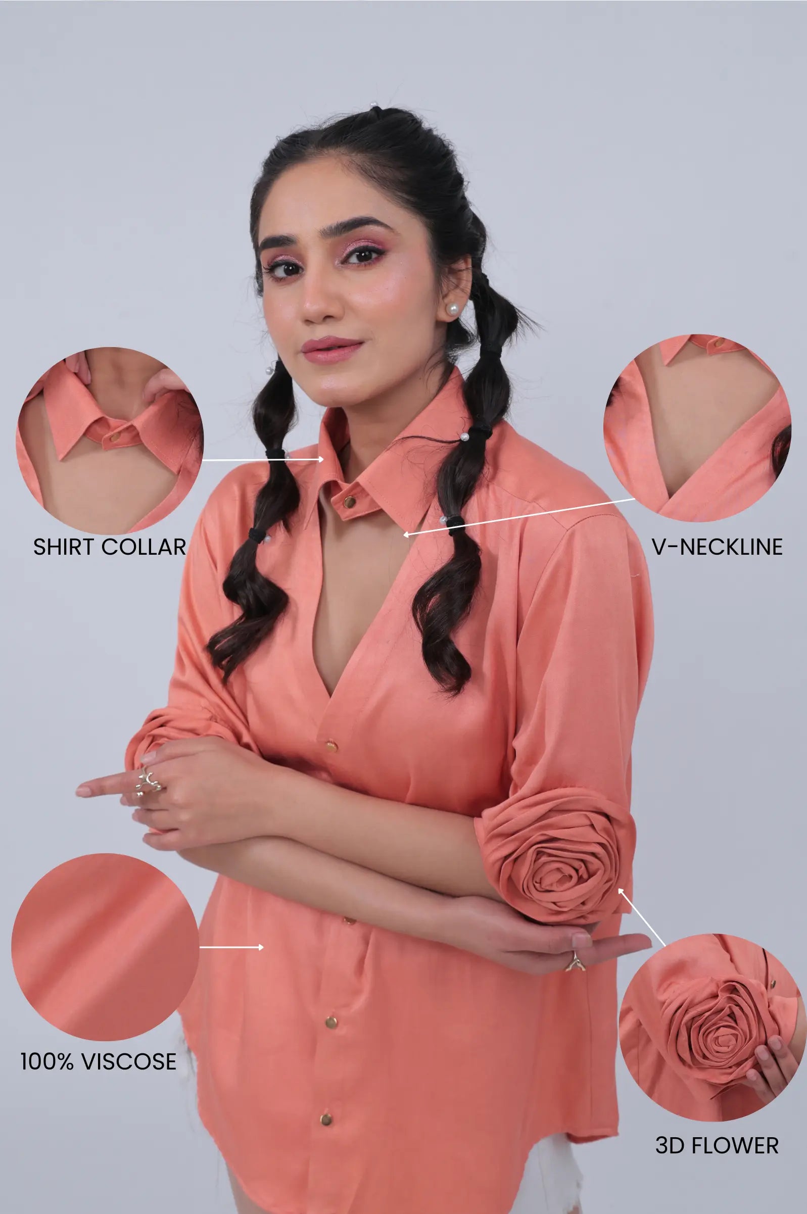 BLOOM ESSENCE  SHIRT Label By Mohita