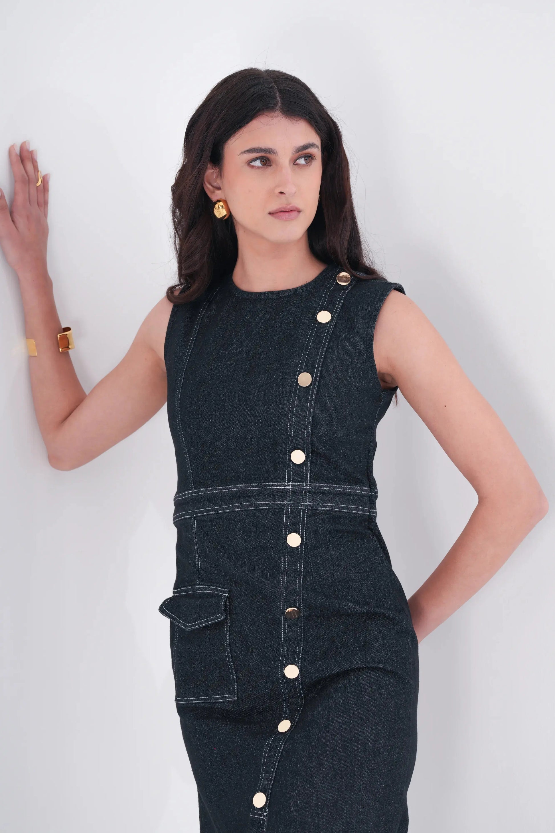 DENIM CHIC DRESS Label By Mohita