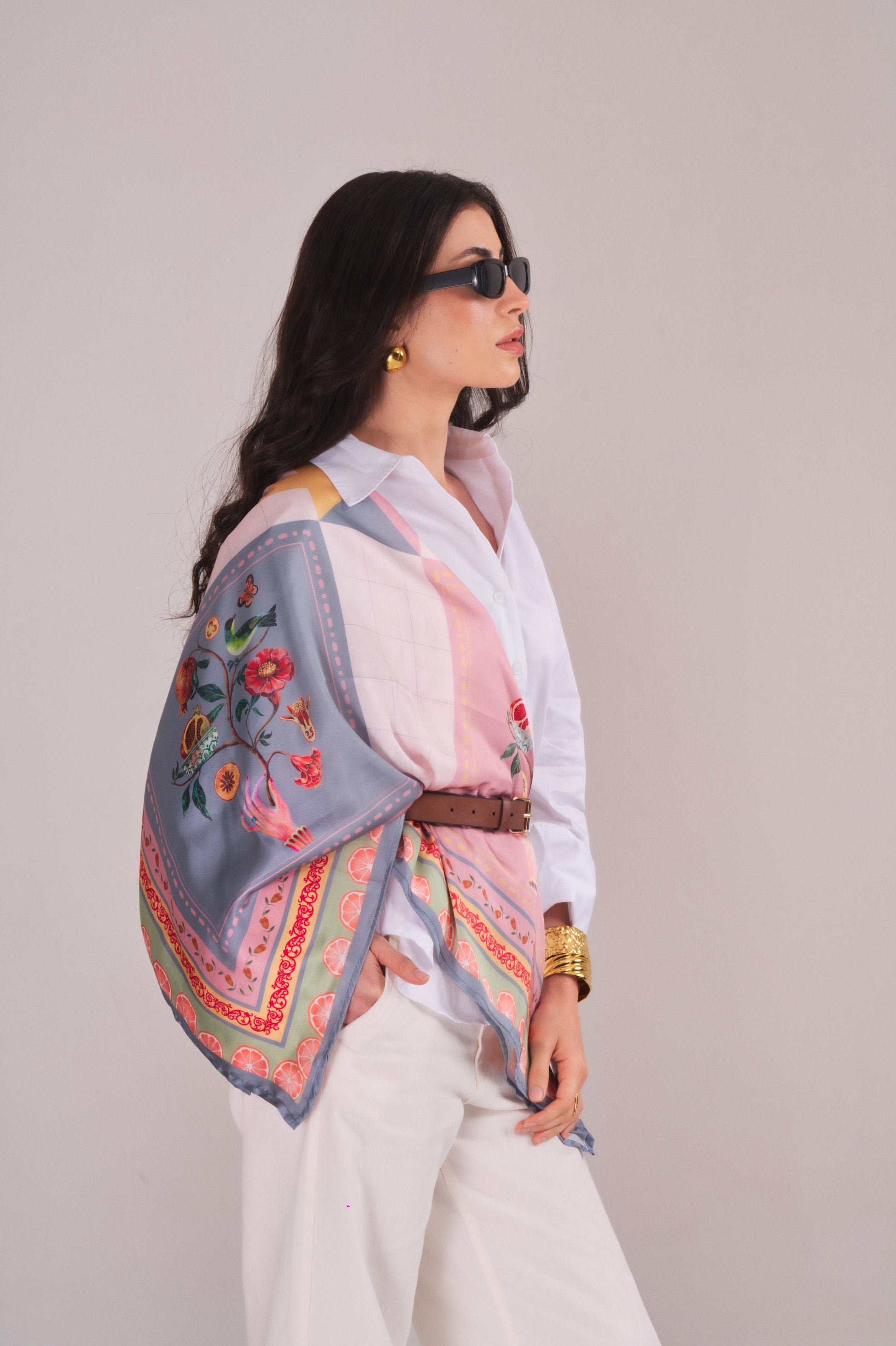 LUDO IN BLOOM SCRAF Label By Mohita