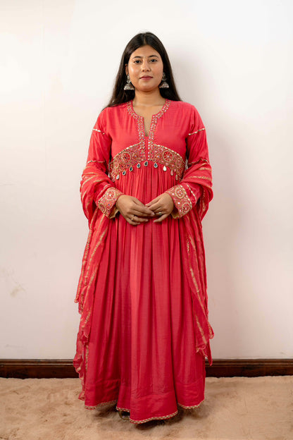 JHALAK ANARKALI SUIT SET