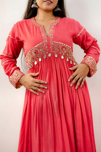 JHALAK ANARKALI SUIT SET