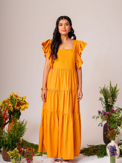 Ruffle Maxi Dress