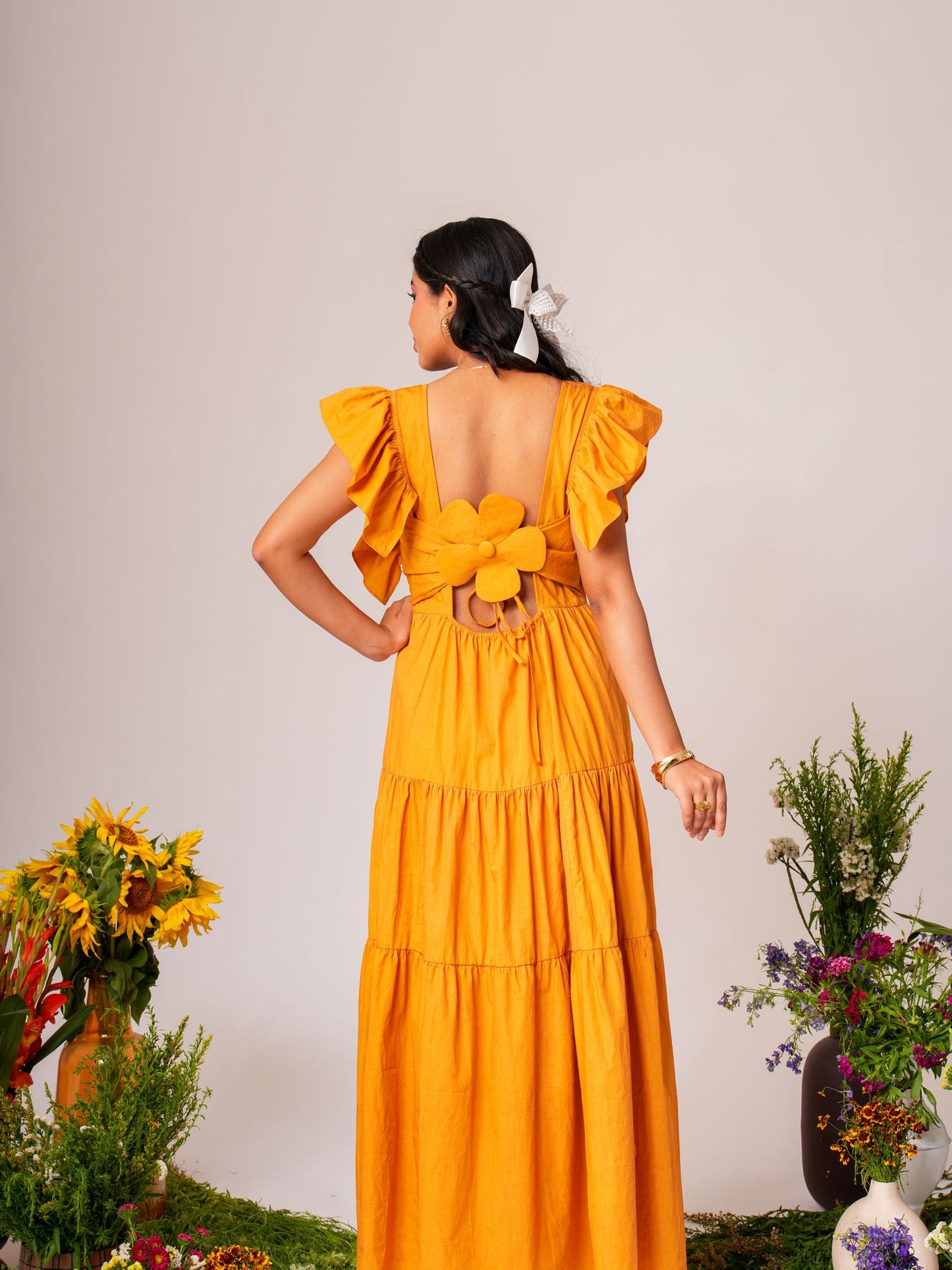 Ruffle Maxi Dress