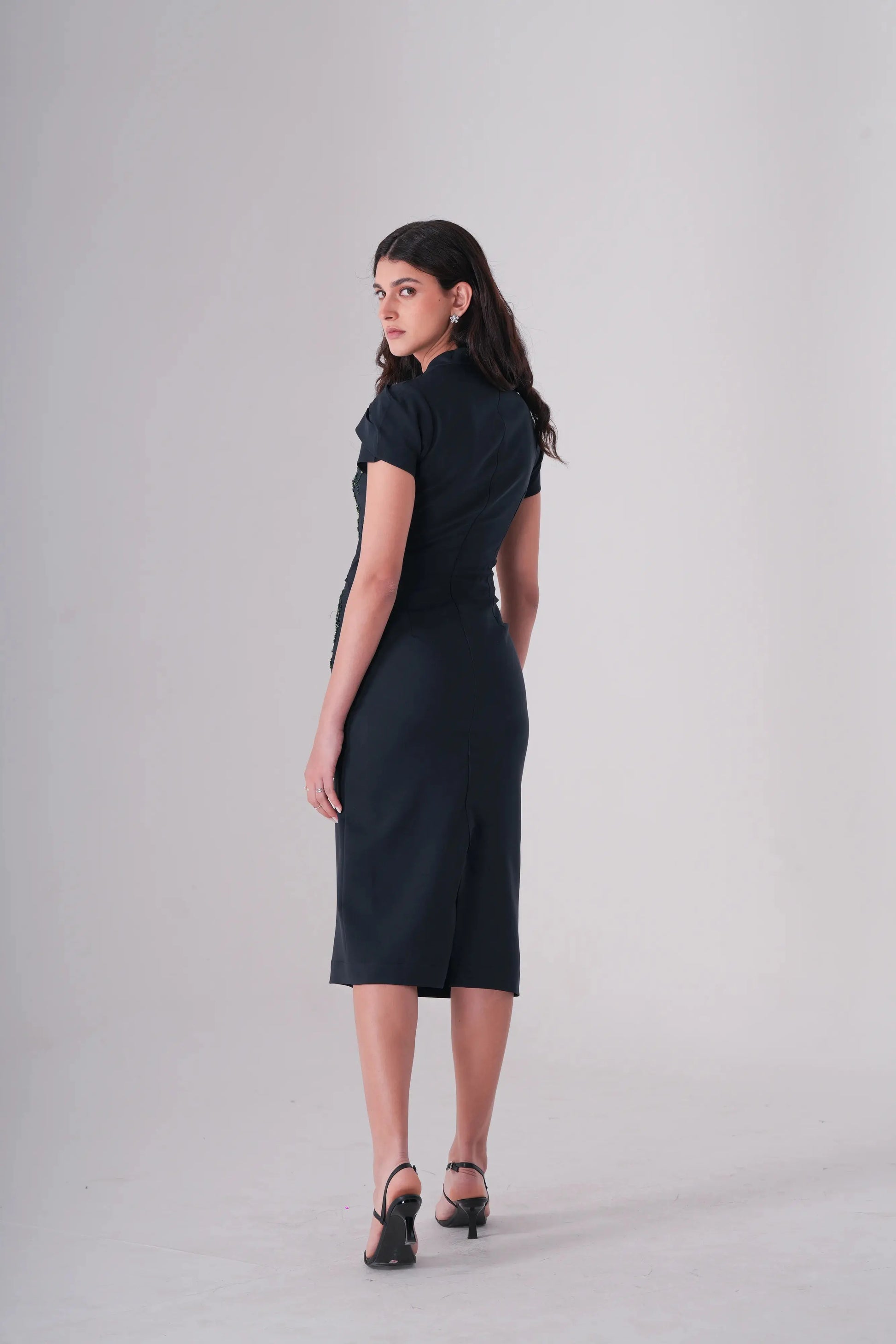 Emerald ivy Dress Label By Mohita