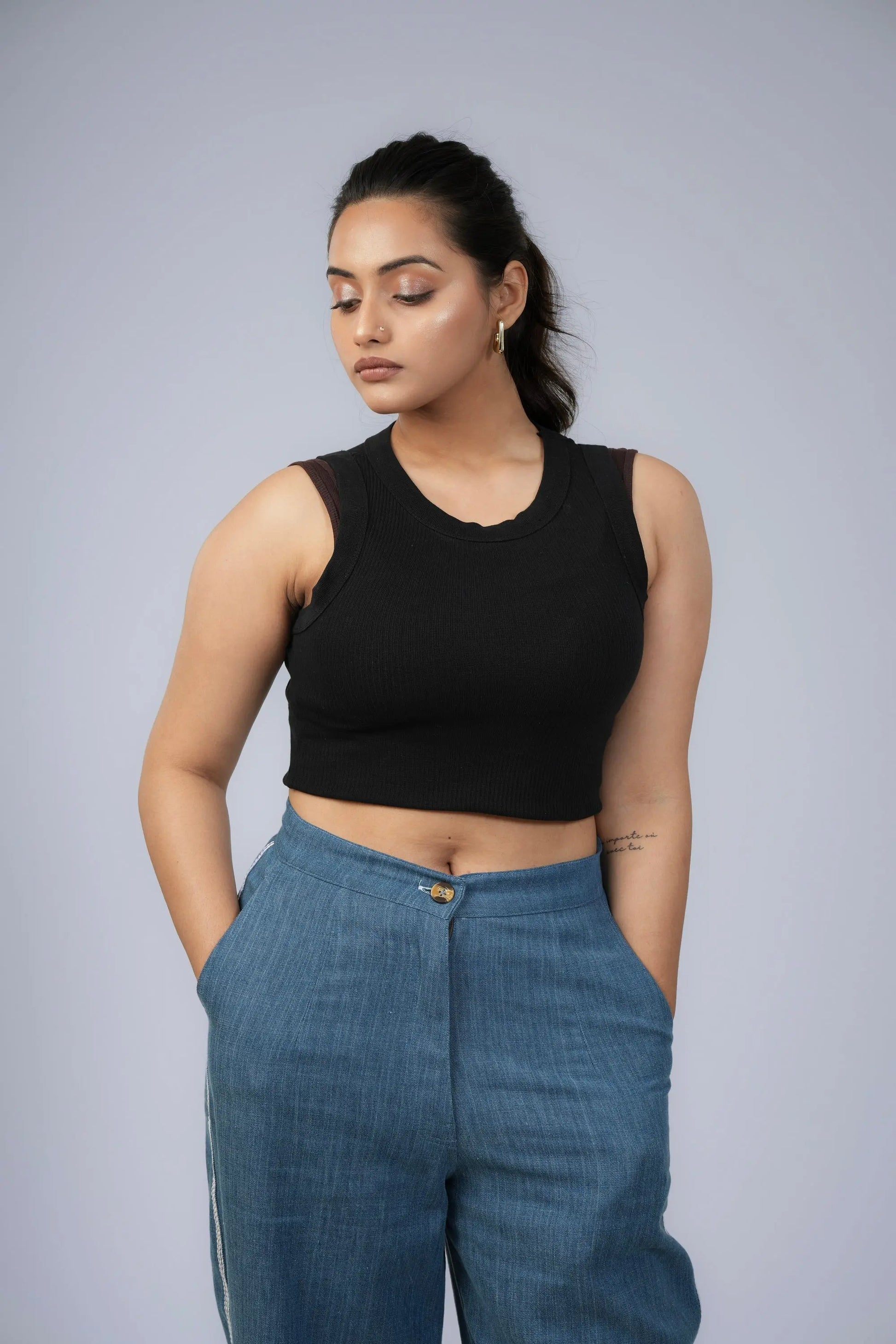 INDIGO STICH CORD SET Label By Mohita