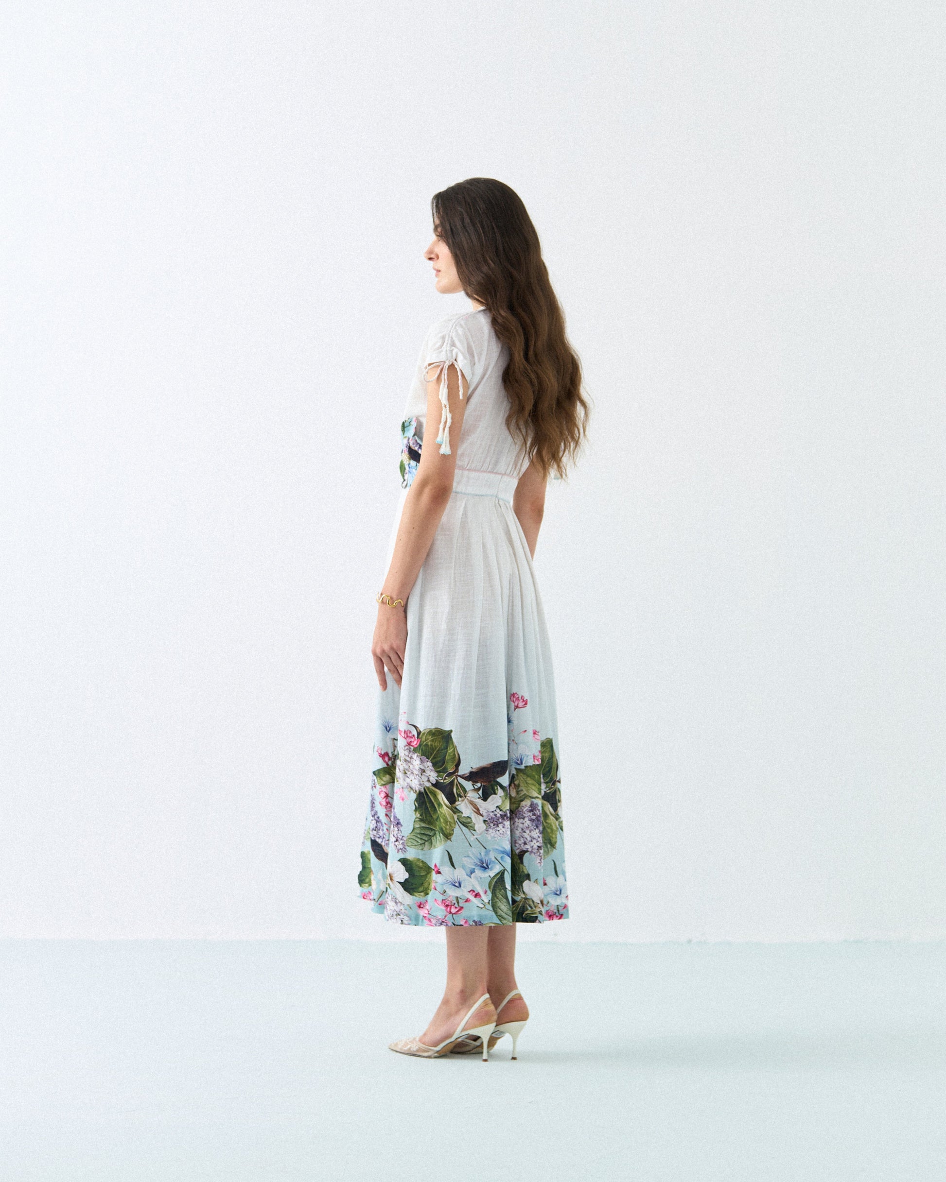 SKY BLOSSOM 3D DRESS Label By Mohita