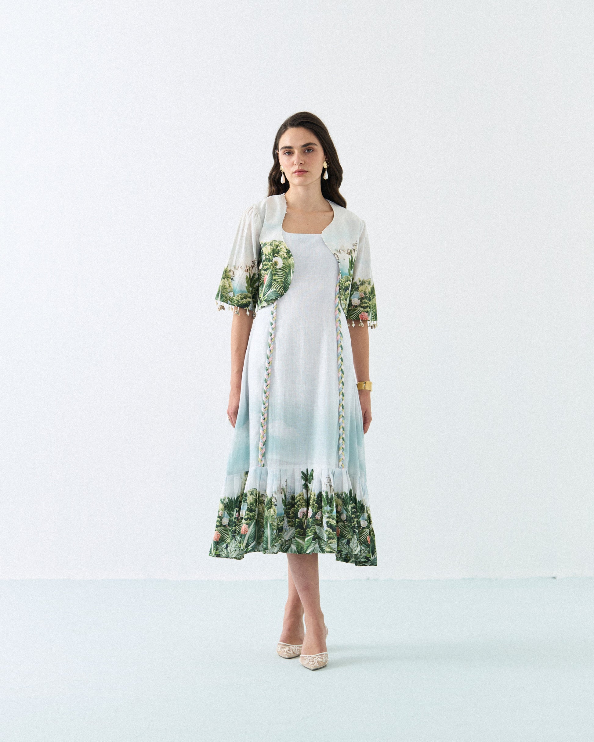 SAFARI DEER JACKET AND DRESS COMBO Label By Mohita