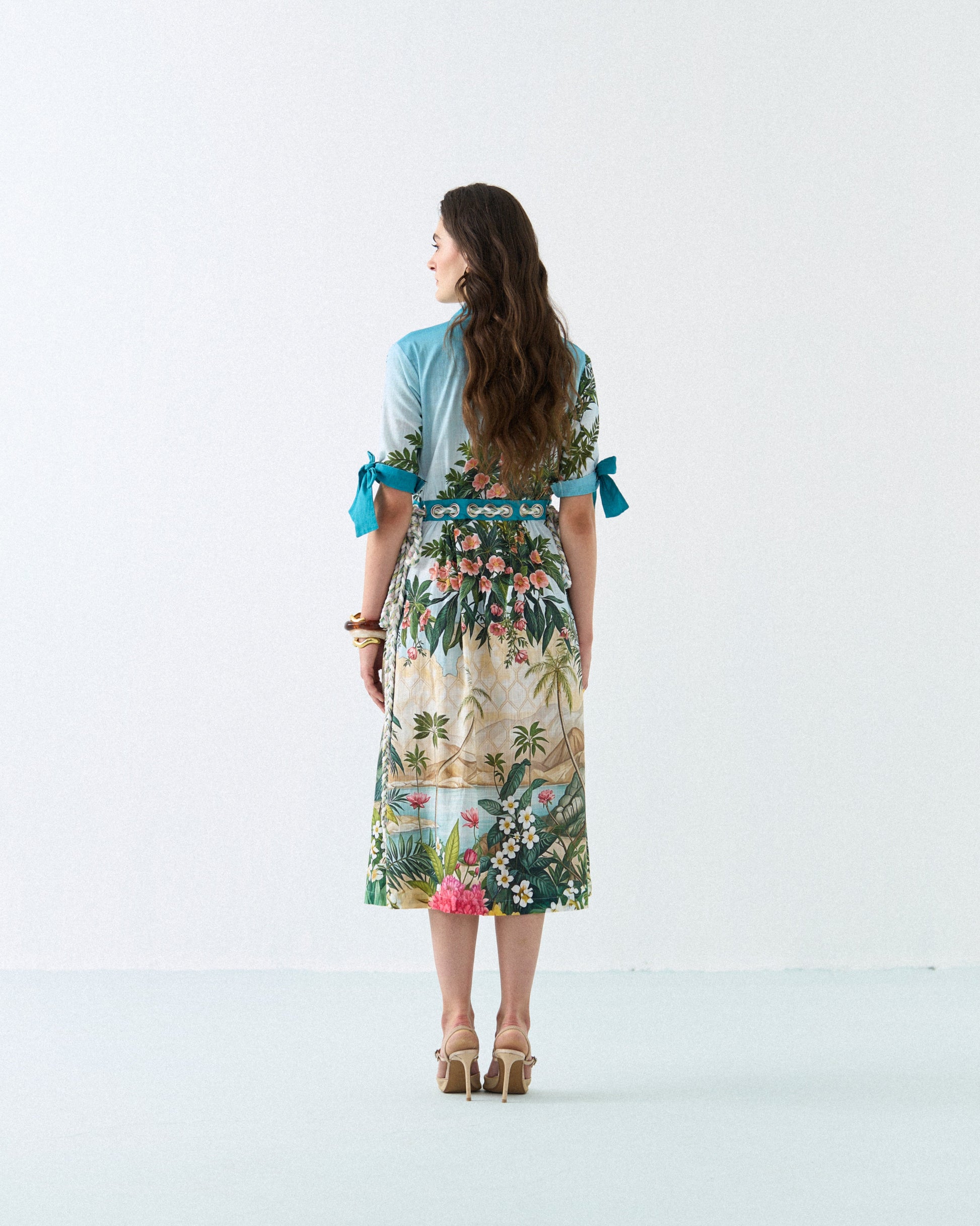 LOTUS BLOOM ZIP DRESS Label By Mohita