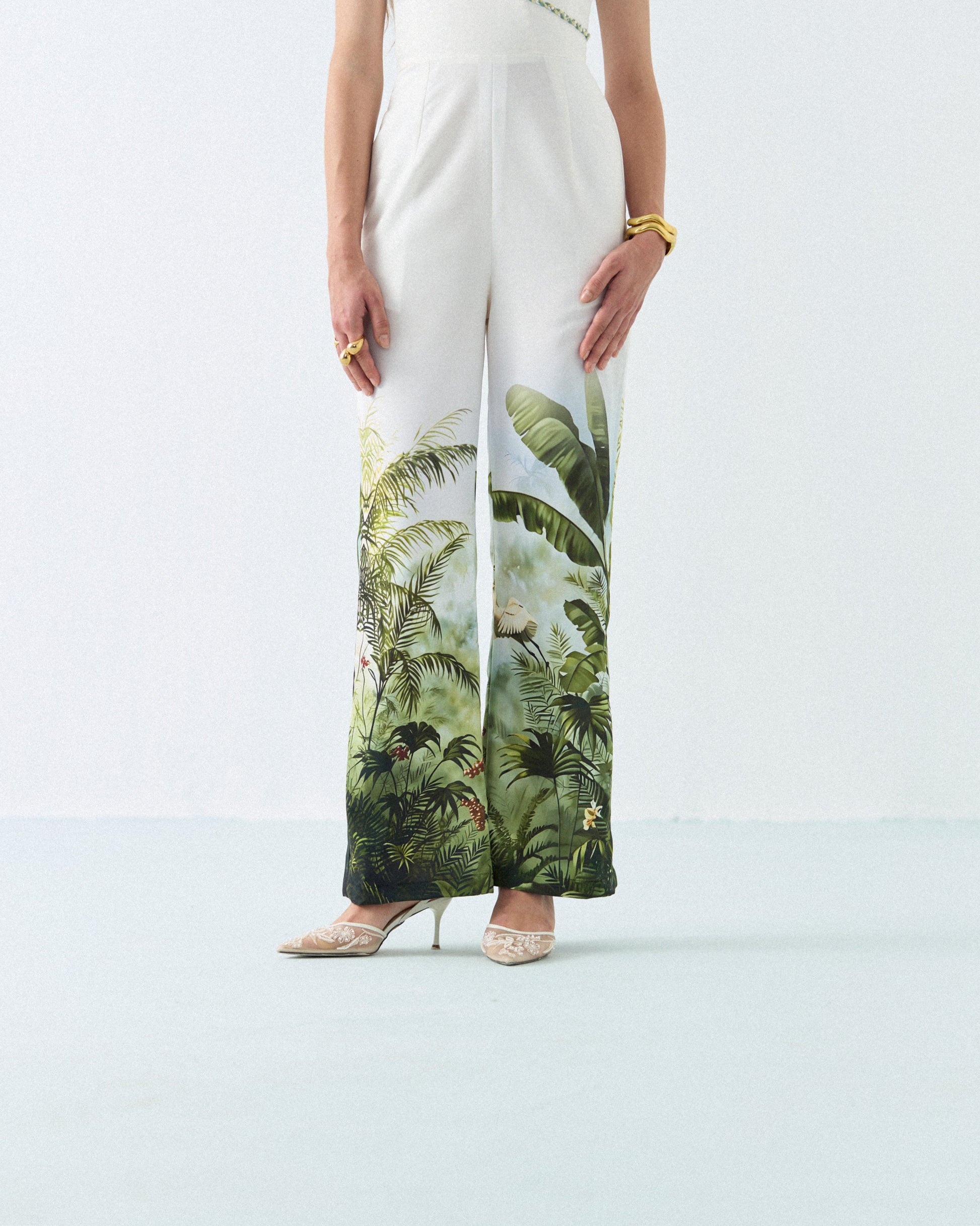 V-neck safari jumpsuit Label By Mohita