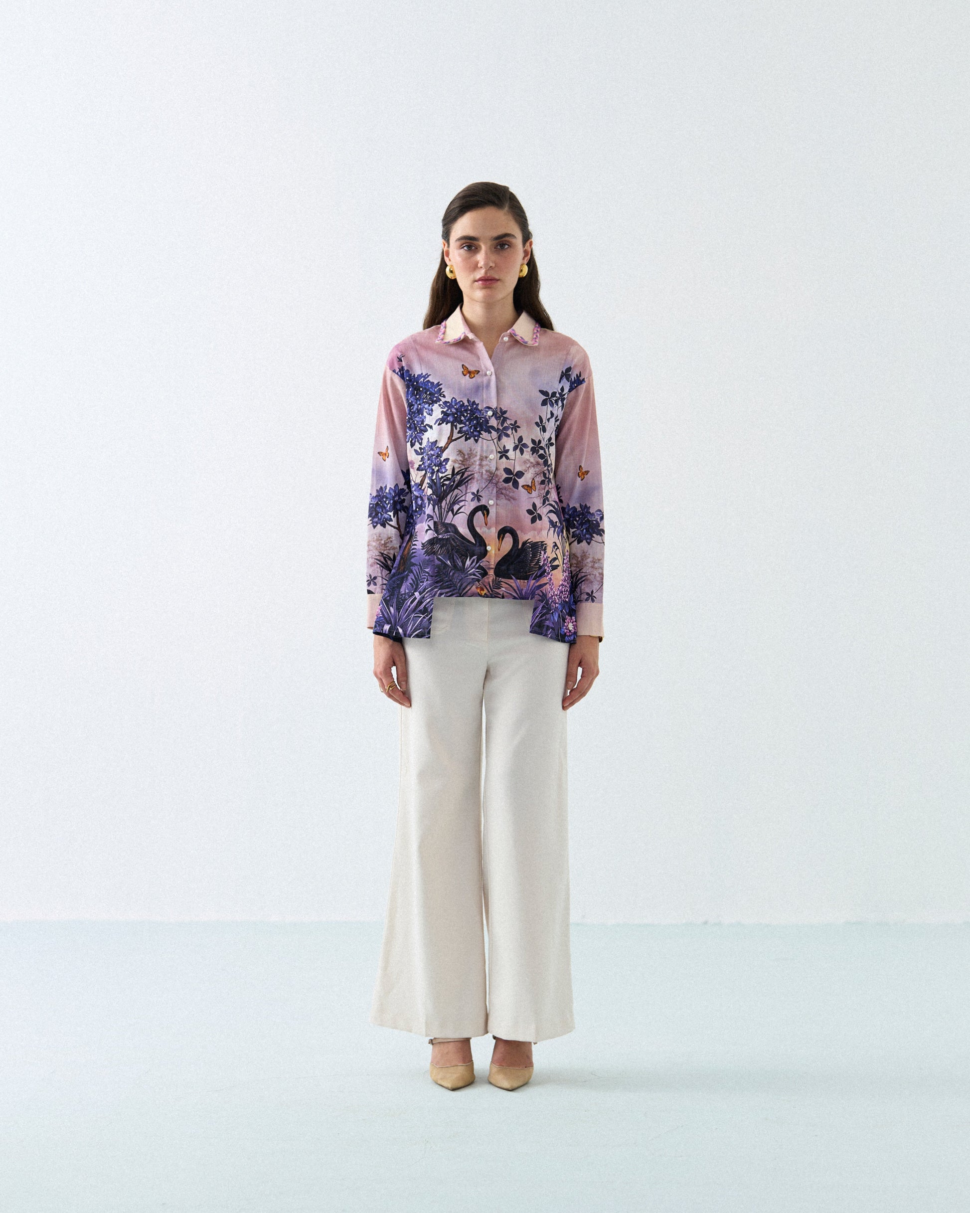 SWAN GLOW SHIRT Label By Mohita