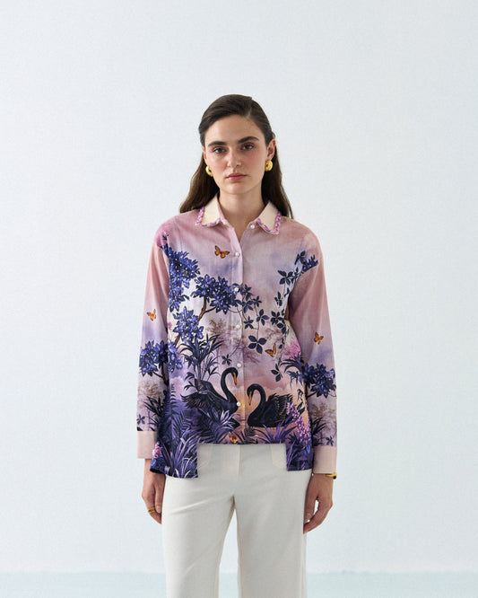 SWAN GLOW SHIRT Label By Mohita