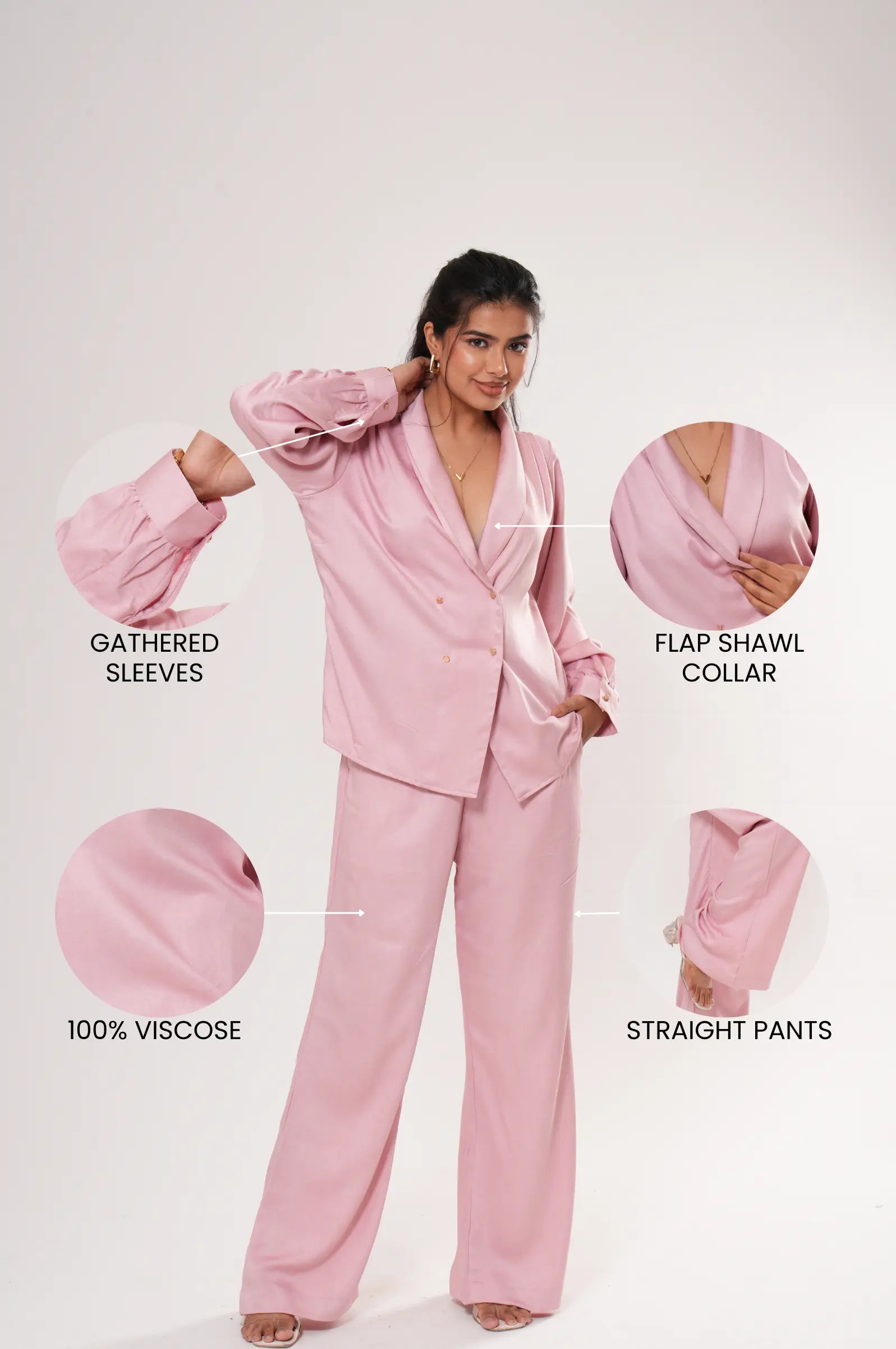 Overlap Co-ord Set Label By Mohita