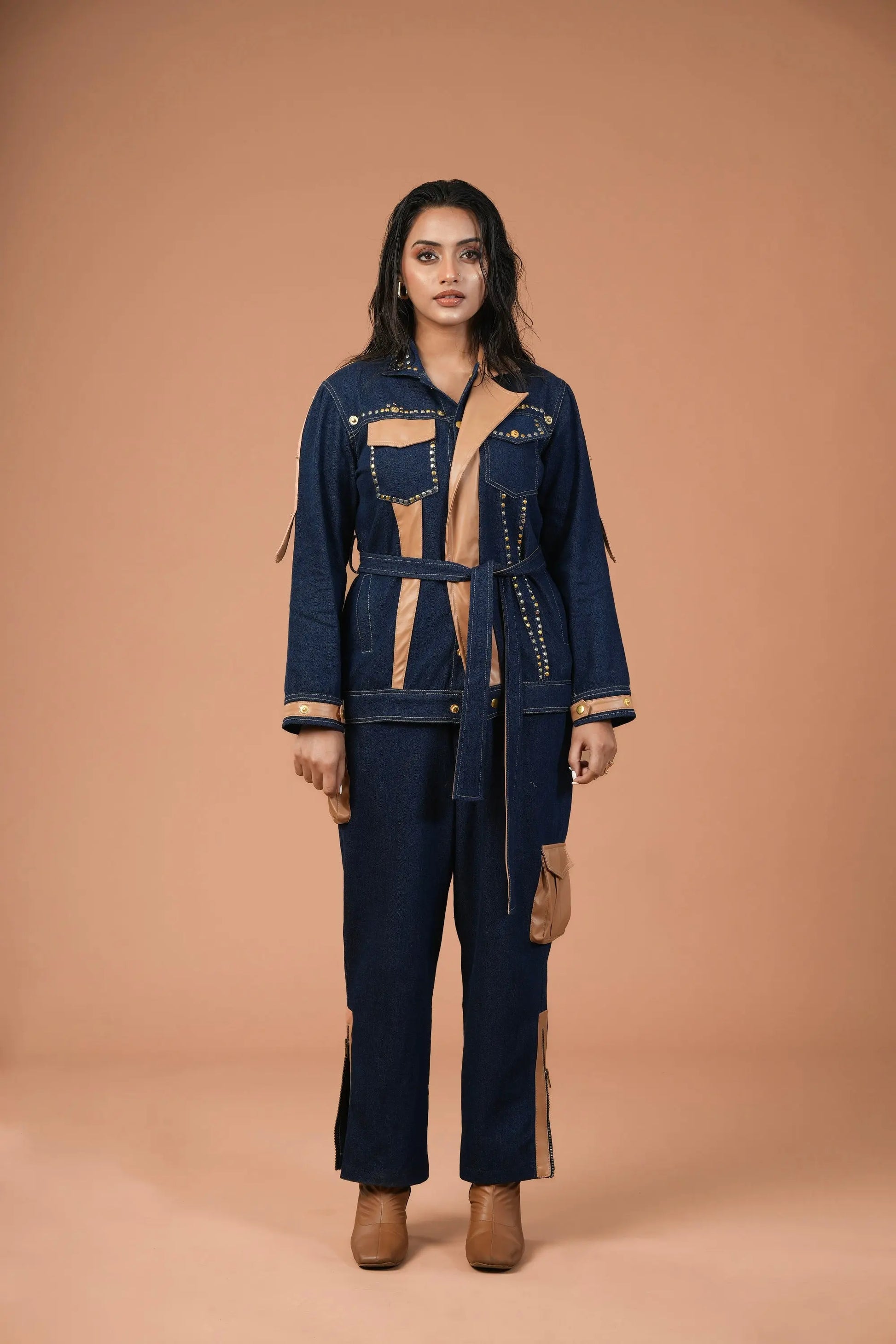 RIVET REBEL CORD SET Label By Mohita