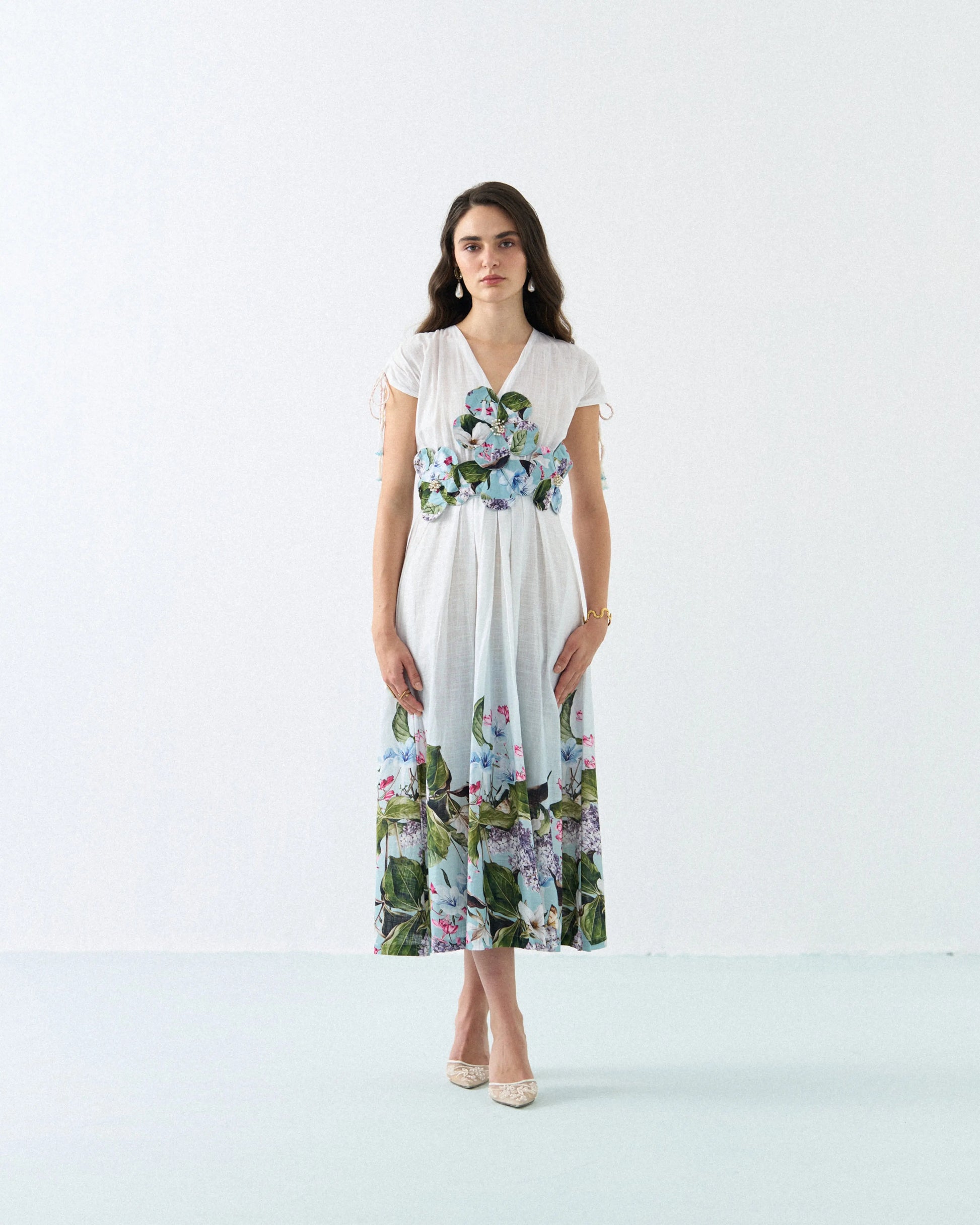 SKY BLOSSOM 3D DRESS Label By Mohita