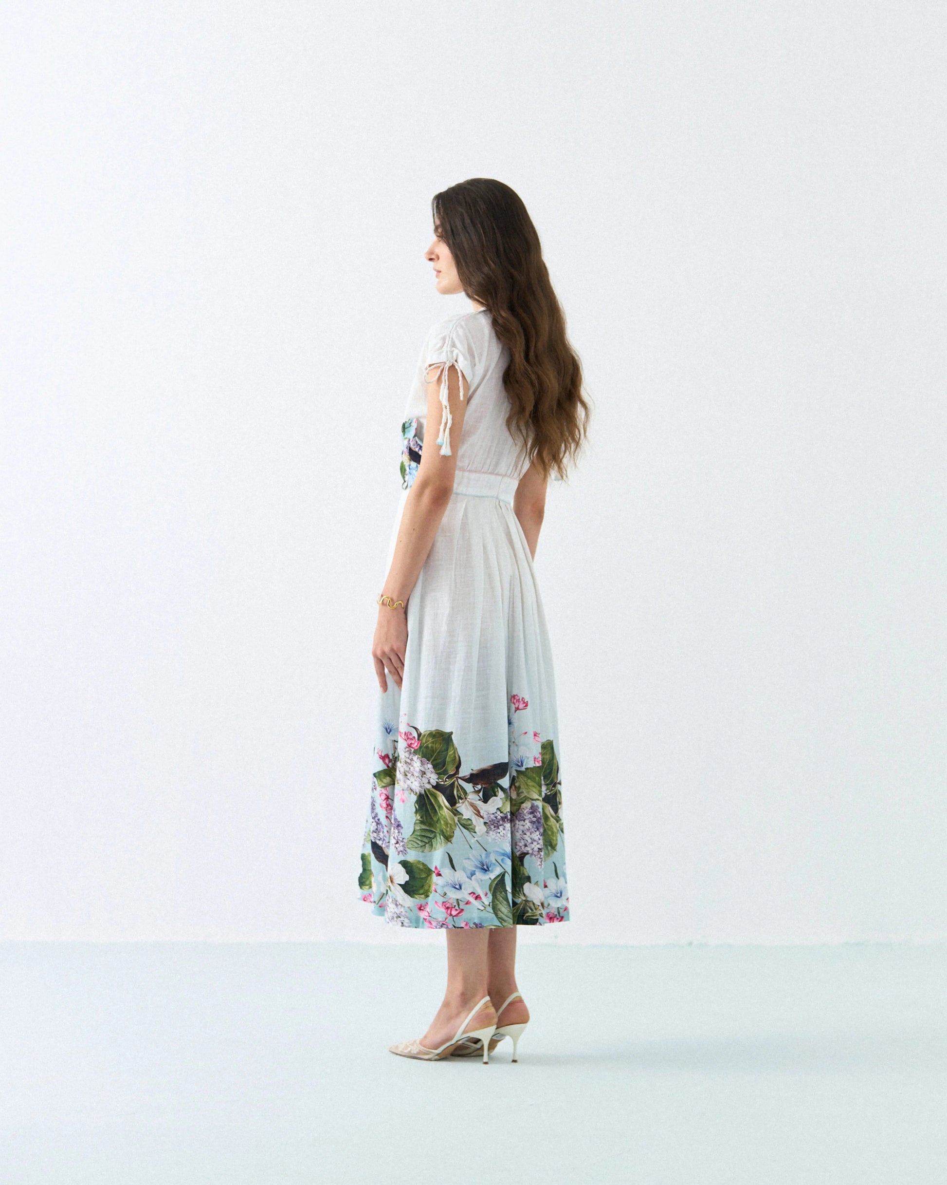 SKY BLOSSOM 3D DRESS Label By Mohita