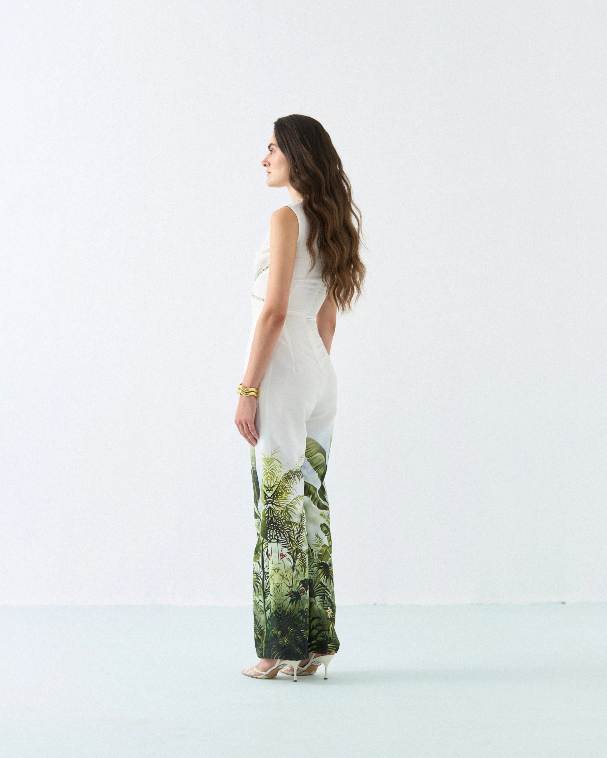 V-neck safari jumpsuit Label By Mohita