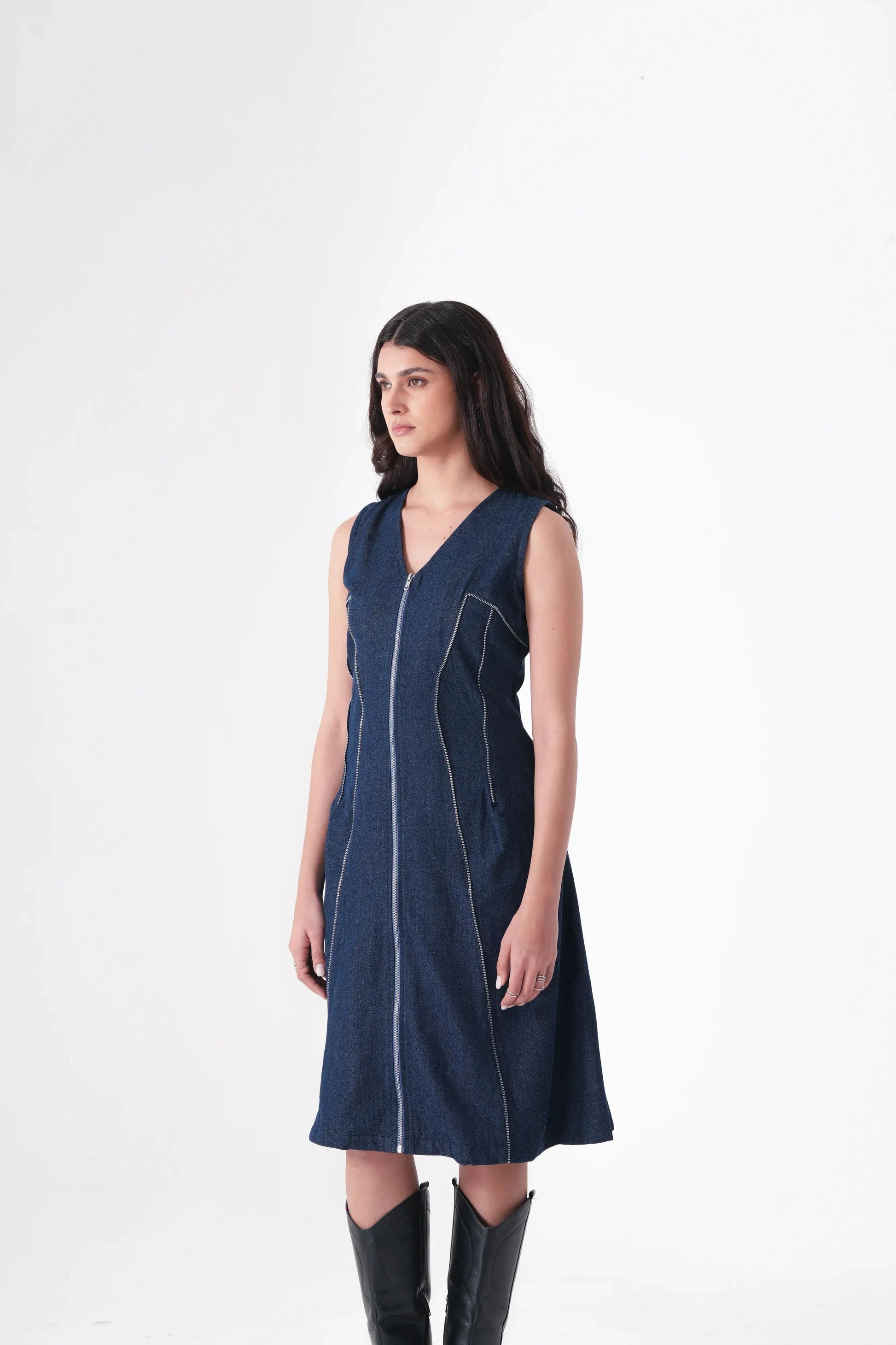 ZIPLINE DRESS Label By Mohita