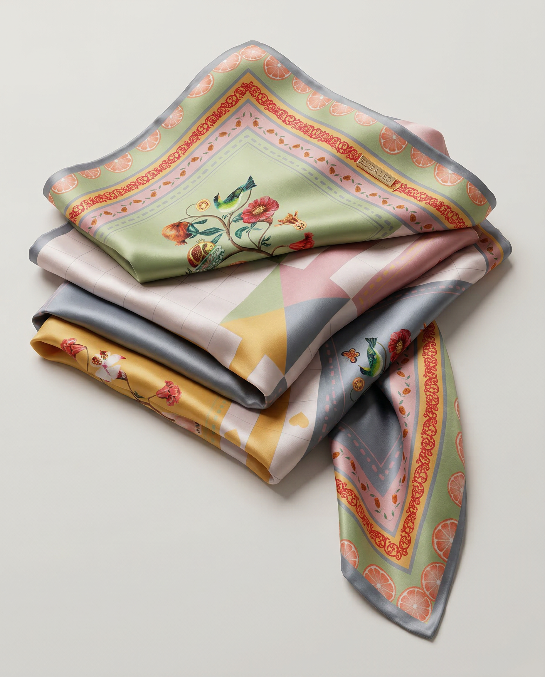 LUDO IN BLOOM SCRAF Label By Mohita