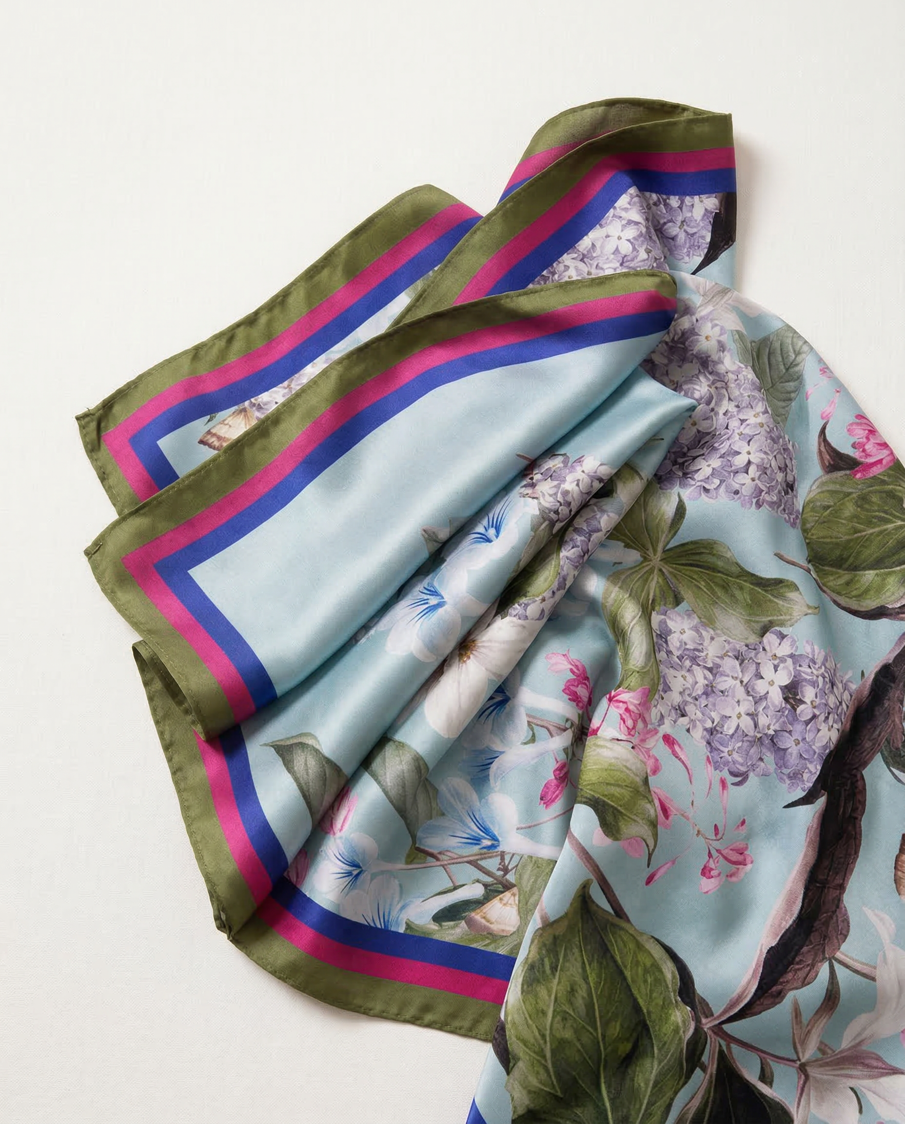 SKY BLOOSOM SCRAF Label By Mohita