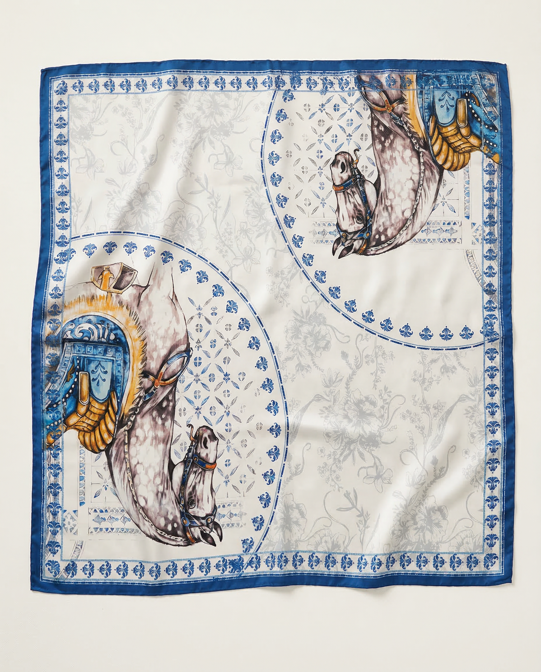 HERITAGE HORSE SCARF Label By Mohita