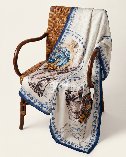 HERITAGE HORSE SCARF Label By Mohita