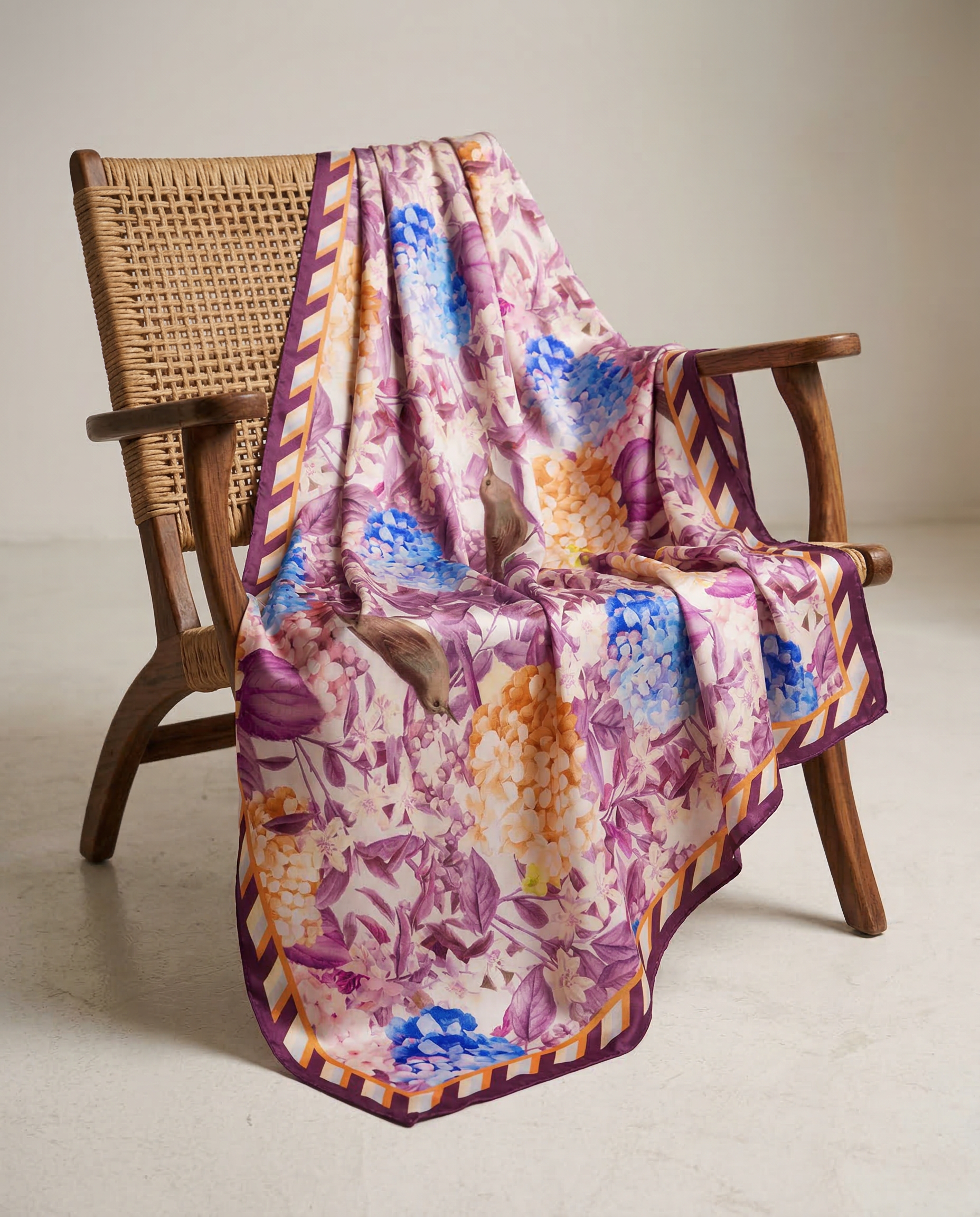 BIRDS AND BLOSSOM SCRAF Label By Mohita